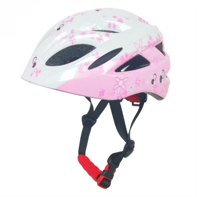 PC + EPS en la técnica del molde niños casco AU-C10 ligero casco de bicicleta para la niña