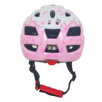 PC+EPS in mold technique kids helmet AU-C10 light weight bike helmet for baby girl