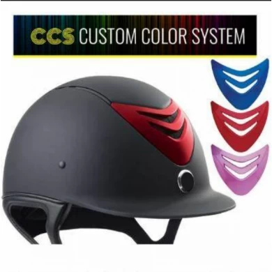 Популярный блестящий CCS конный шлем для выездки