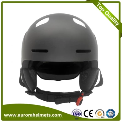 Professional Fashion Newest Carbon Fiber Ski Helmet With Visor CE EN 1077 AU-S09