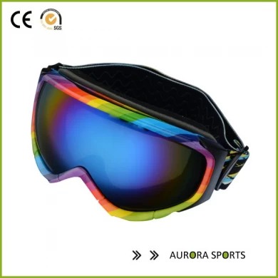 QF-S710 2.015 Nový duální objektiv UV-ochrana proti zamlžení sníh lyžování lyžařské brýle muži maskovat snowboarding brýle