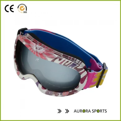 QF-S713 двойной линзы противотуманные лыжные очки Профессиональные, снег очки Очки Сноуборд
