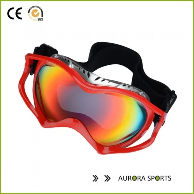 QF-S733 Volt Cross-country Goggles, Black Stripes Frame, Vermillion Lens