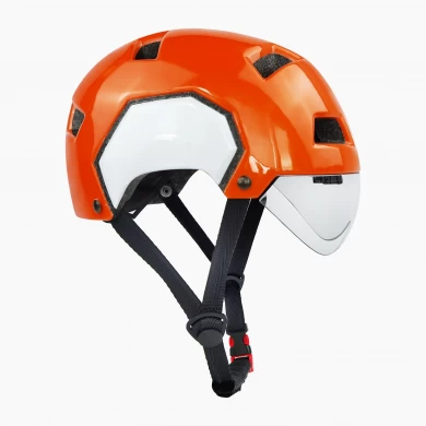 Urban Mobility Casco bicicletta elettrica del casco del motorino con magnetico Goggle Au-U06