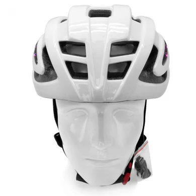 Ultra light Micro USB rechargeable smart led helmet，led bike helmet
