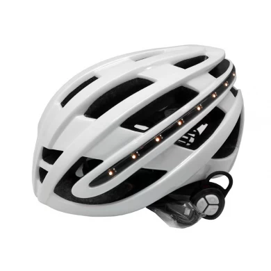 Ultra Light Micro USB Wiederaufladbare Smart LED Helm, LED Fahrradhelm