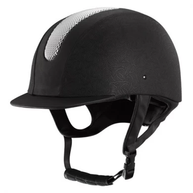 Černá Sametová jezdecké klobouk, černý samet jezdeckou čapku, AU-H02