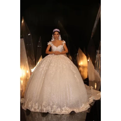 2019 новый дизайн бальное платье классические свадебные платья милая свадебное платье принцессы