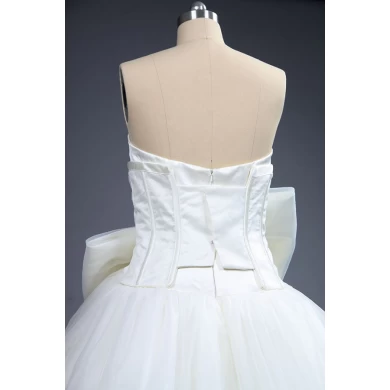 robe robe de soirée de mariage chérie de mariée en tulle robe de bal avec des bowknot