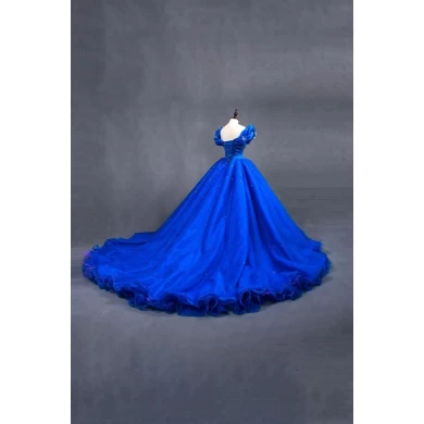Impresionante servicio OEM más tamaño Royal Blue Prom Dresses