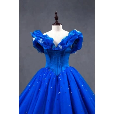 Stunning OEM Service plus size Royal Blue Prom Dresses