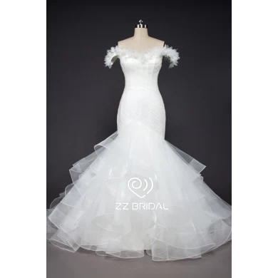 ZZ Bridal off-Schulter Gurt Mermaid Wedding Dress