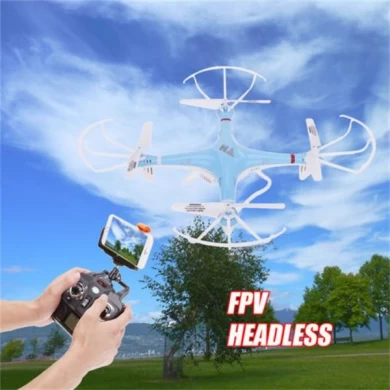 Drone 2.4G 4 canales 6-Axis Gyro FPV Quadcopter Wifi Transmisión RC con Cámara