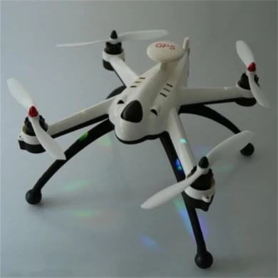2.4G 6 Axis Gyro 6CH RC Flying OSD Quad 3D helicóptero de juguete mosca Drone UFO con el modo GPS y sin cabeza RTF
