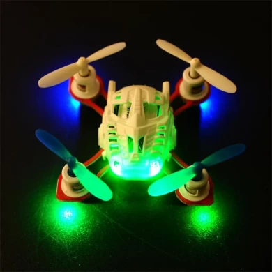 2.4G 6Axis girocompás rc mini Quadcopter Con 360 ° 3D Luces UFO RTF