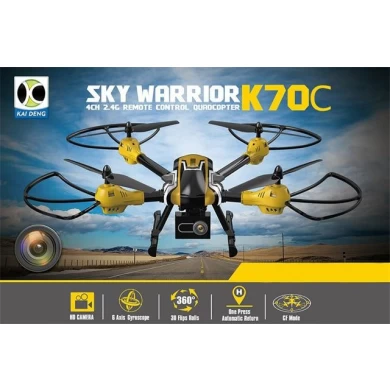 2.4G RC Drone With 2.0MP Camera RFT With Light