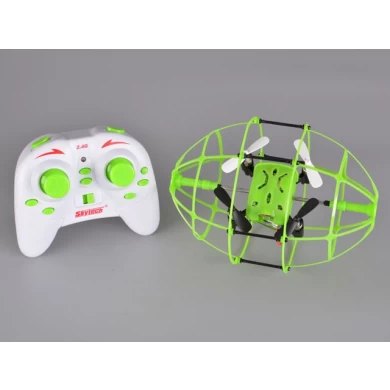 2.4GHz 4,5 CH 6AXIS muurklimmen voetbal vormige RC Quadcopter Toy Drone
