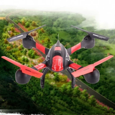 2.4GHz 4CH 6-Axis Wi-Fi Quadcopter Trasmissione in tempo reale con fotocamera 0.3MP luce LED