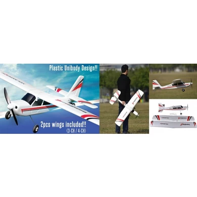 2.4Ghz Brushless RC Airplane (3CH & 4CH due ali inclusi) SD00323587