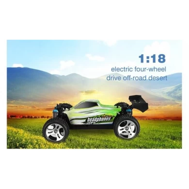 2016 Speelgoed en Hobby 1/18 4WD Buggy Off Road RC Car borstel motor 70km / h hoge snelheid auto