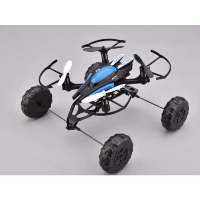 3 En 1 2.4GHz RC Hover Drone Planta acuática Drive Drive vuelo cielo Quadcopter impermeable