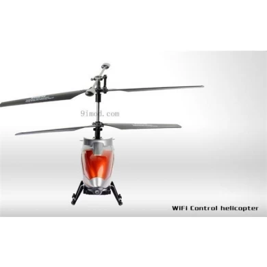 ジャイロ無線LAN iPhoneの制御されたヘリコプターで3CH Metel