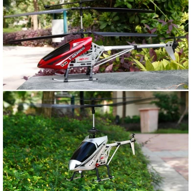 44cm Medium 3.5 rc helicopter with gyro, alloy body, stable flying in hot sale