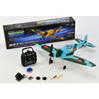 Best selling 2.4GHz 4CH RC controlled Spitfire Airplane Model Toys SD00278711