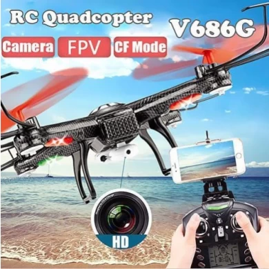 FPV WiFi Headless Mode 4CH 6-Axis Gyro RC Quadcopter with Camera