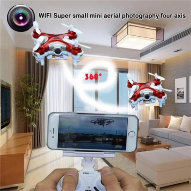 HOT SALE !1508 2.4G 4CH 6-Axis WIFI Mini RC Quadcopter With 0.3MP Camera 3D Flip Nano Drone