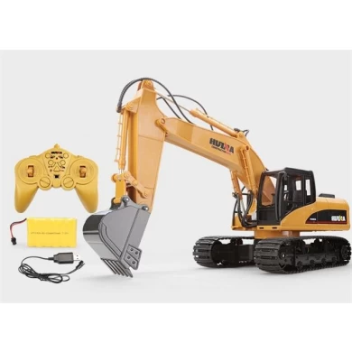 Hot Sale Toys 15 Channel 2.4G 1/12 Electric RC Metal Excavator With 680-degree Rotation RC Car With Battery RTG