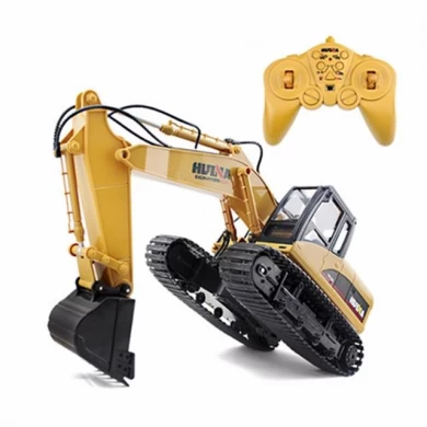 Hot Sale Toys 15 Channel 2.4G 1/12 Electric RC Metal Excavator With 680-degree Rotation RC Car With Battery RTG