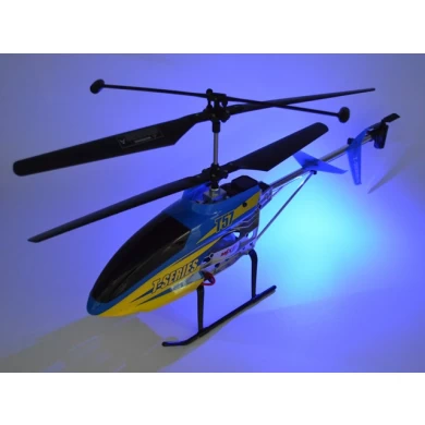 Hot koop 3.5CH rc helicopter met aluminium frame, T-serie helikopter met stabiele vliegen