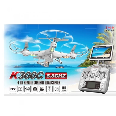 MID Size one key return RC QuadCopter Drone with 5.8G FPV Camera Real Time Transmission