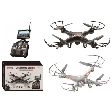 MID Size one key return RC QuadCopter Drone with 5.8G FPV Camera Real Time Transmission