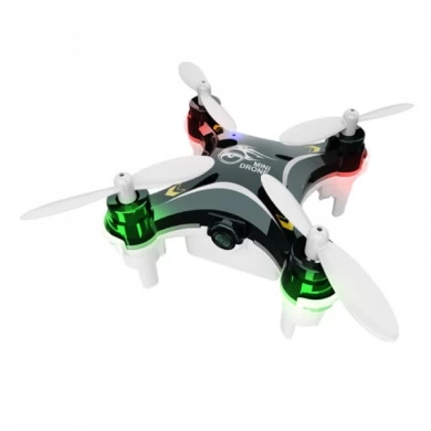 Mini RC Quadcopter Drone Wi-Fi FPV Echtzeit Übertragung mit 0.3MP Kamera Schwarz