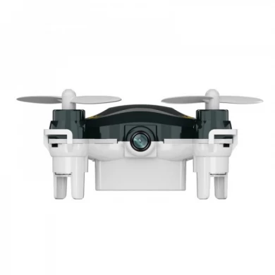Transmission Mini RC Quadcopter Drone Wi-Fi FPV Temps réel avec 0.3MP Caméra Noir