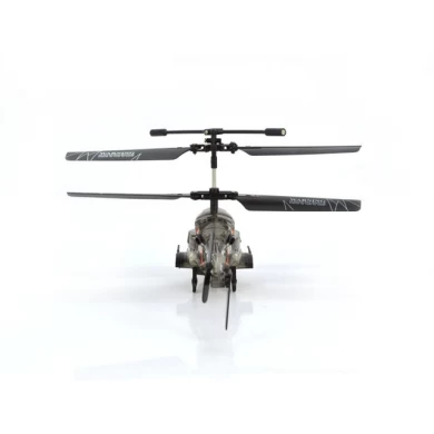 Mini infrared control military helicopter with gyro