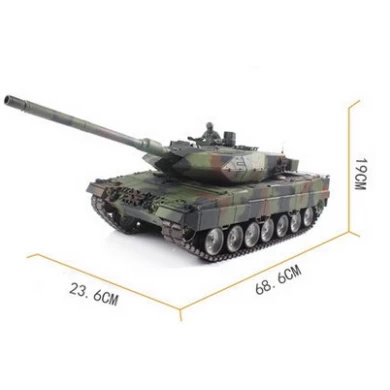 Nieuwe 01:16 2.4G Duitse leopaerd2 A6 Henglong rc tank SD00307297