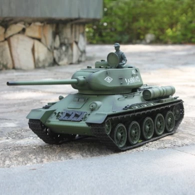 New 2.4G 1/16 Radio Control Heng Long T-34  Military Rc Tank With Smoking SD00308972