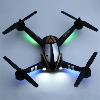 New 5.8G FPV Drone With 720P Wide-Angle HD Camera Brushless Motor Highlight LED Lights 7CH 3D 6G RC Quadcopter RTF