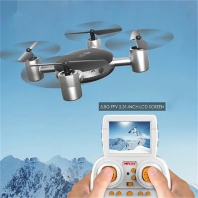 Новый Прибытие! 2.4G 4CH FPV Quadcopter С HD Камера Встроенная в 2,31 дюйма ЖК-экран RC Drone RTF VS Лили Drone