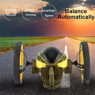 Più nuovo !! 2.4GHz giocattolo RC di controllo rimbalzo Car Jumping Robot Radio For Sale