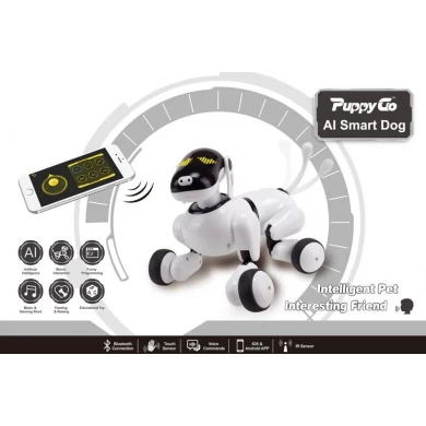 Singda Toys 2019  AI Smart Dog with voice control and feel touch