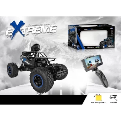 Singda Toys 2019  Newest arrival 2.4G  RC Climbing Truck with Wifi 0.3MP Camera