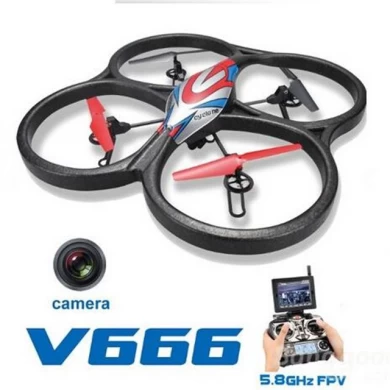 WLtoys Quadcopter 5.8G FPV6 Axis 2.4G RC Quadcopter met HD Camera Monitor