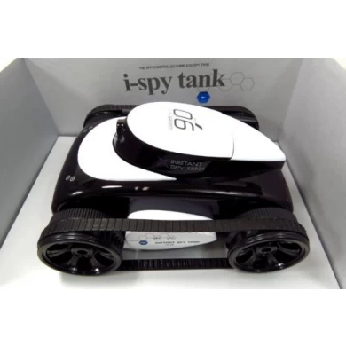 Wi-Fi i-Spy Tank App Controlled With Video Camera Snapshot Move Motion Black