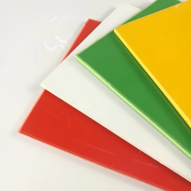 Hoja plástica de alto impacto coloreada dura del poliestireno de 3m m 5m m HIPS Manufacturers