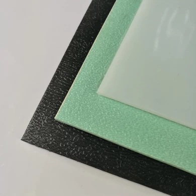 Hoja de alta densidad plástica coloreada del HDPE del polietileno del plástico blanco negro 4x8 Fabricantes