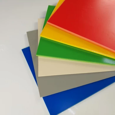 4x8 White Black Thin Colored Extruded Polystyrene PS Plastic Sheet For Sale